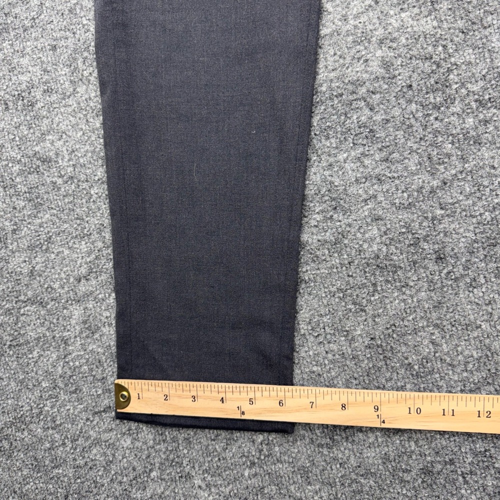 Lululemon Commission Pant Slim Wool Charcoal Grey 31 Mens Chino Dress Trousers - Picture 4 of 8